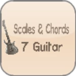 scales &amp; chords: 7 guitar android application logo